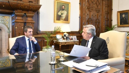 Sergio Massa visitó a Alberto Fernández en la Casa Rosada tras su viaje a Estados Unidos