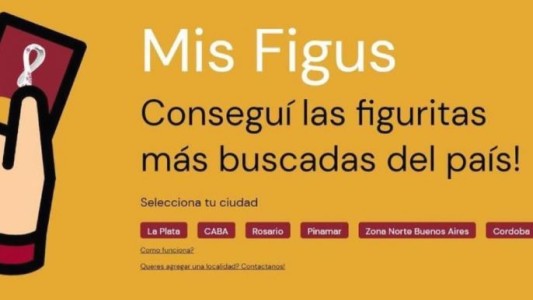 El hermano de Guzmán creó una app que te avisa dónde conseguir figuritas del Mundial