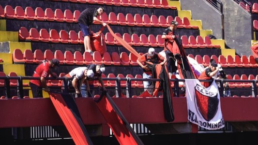 Por la fecha 19, ya están jugando Colón y San Lorenzo en el Estadio Brigadier López