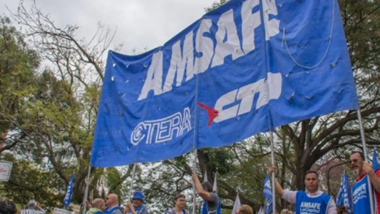 Amsafe rechazó la oferta salarial del Gobierno y la docencia va al paro