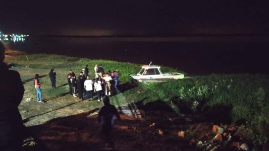 Tragedia en Coronda: se dio vuelta una lancha y hay un hombre desaparecido