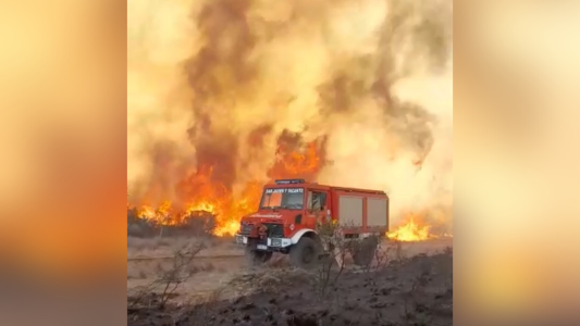 Llamas descontroladas en cuatro puntos de Córdoba