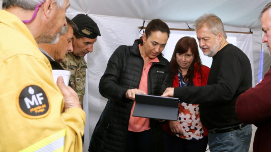 Mirabella en las islas: “Estamos orgullosos del trabajo de nuestros brigadistas, pero con el esfuerzo de ellos no alcanza”