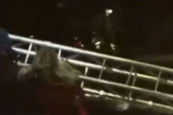 Video: Cayó una estructura en el escenario de un Festival del Día del Chamamé