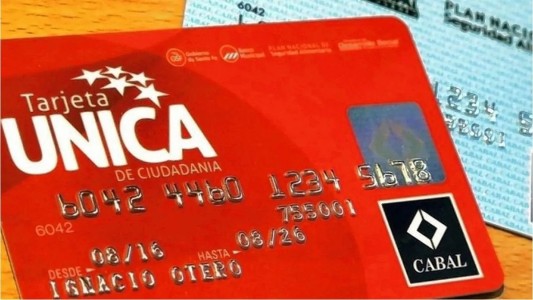 Se acreditan los fondos de la Tarjeta Única de Ciudadanía
