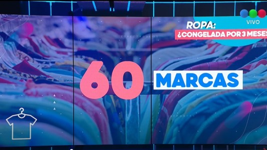 Tras aumentar 110% en un año, acordaron el congelamiento del precio de la ropa