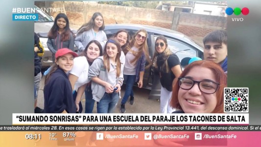 La campaña solidaria de una escuela de Llambi Campbell