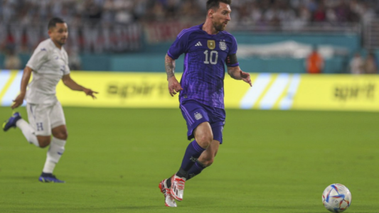 Por un cuadro gripal, Messi se podría perder el amistoso contra Jamaica