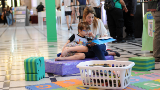 Abrió sus puertas la Feria del Libro en la Estación Belgrano