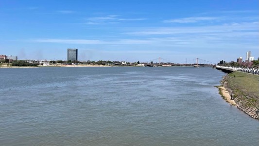 Con la crecida del Río Iguazú, avizoran que las aguas de Santa Fe alcancen niveles prepandemia