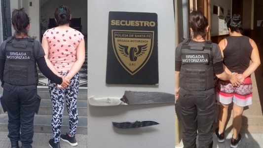 Detuvieron a dos mujeres que se agredían frente a una escuela