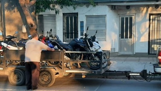 En lo que va del año, se secuestraron cerca de 8000 motos en Santa Fe