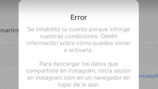 Falla en Instagram: Suspenden a usuarios sin motivo