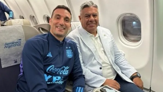 Lionel Scaloni, el cuerpo técnico y Armani, los primeros viajeros a Qatar