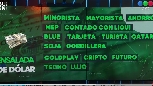 Con el dólar "Cordillera", ya son 16 los tipos de cambios de esa moneda en Argentina