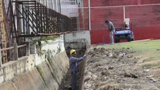 Unión aprovecha el receso y avanza con las obras en el 15 de Abril