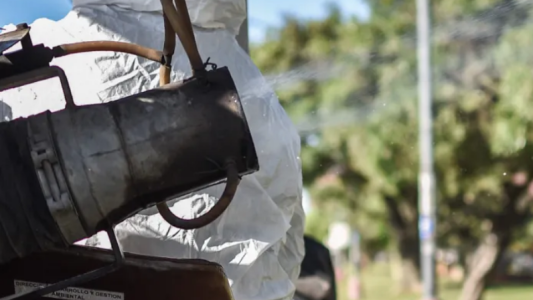 Siguen las tareas de fumigación en diferentes barrios de la ciudad