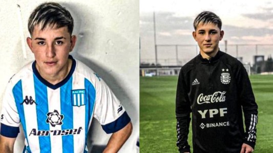 Gago convocó a la pretemporada de Racing a un chico de 14 años