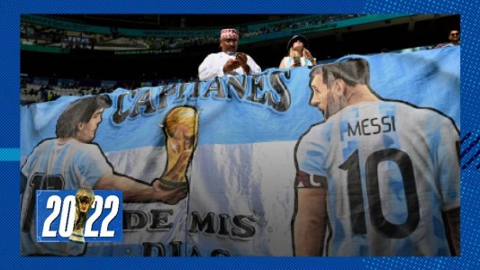 "Es para Diego que lo mira desde el cielo": Maradona presente en el debut argentino