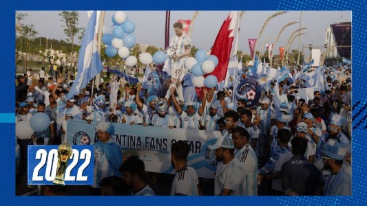 Los argentinos viajarán en caravana a Lusail para apoyar a la Selección