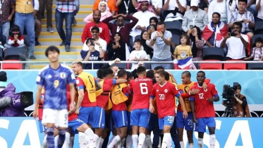 Sorpresa de domingo en el Mundial: Costa Rica le ganó a Japón y sueña