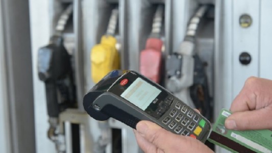 Pagos con tarjetas de crédito en estaciones de servicio