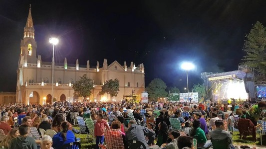Por mal tiempo se suspendió la primera jornada del Festival Folklórico de Guadalupe: mirá cómo quedó la programación