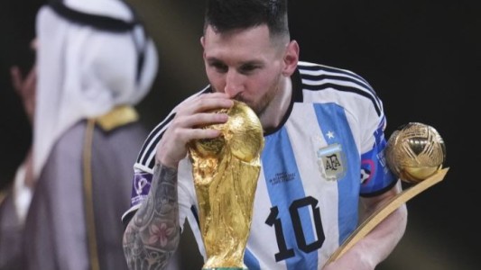 "¿Qué mirá' bobo?" Messi también ganó un Martín Fierro