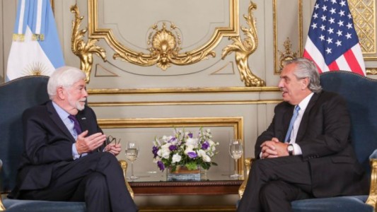Alberto Fernández se reunió con el enviado de Biden: "Estados Unidos es un socio fundamental"