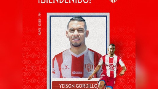 Unión anunció a su nuevo refuerzo: Yeison Gordillo