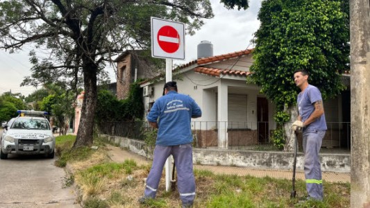 Santo Tomé: el miércoles cambia el sentido de circulación en un tramo de calle Moreno