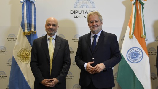 Mirabella presidirá el grupo parlamentario de relaciones con India, principal socio comercial de Santa Fe