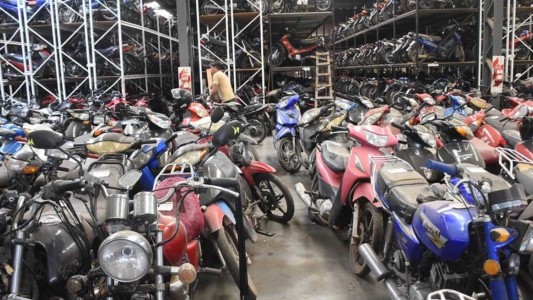 Compactarán 1600 motos retenidas en el Corralón de Santa Fe