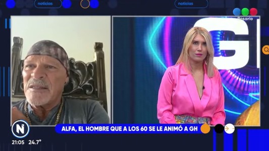 Alfa, a solas con Telefe Noticias: "Estos cuatro meses en la casa siempre fui yo"