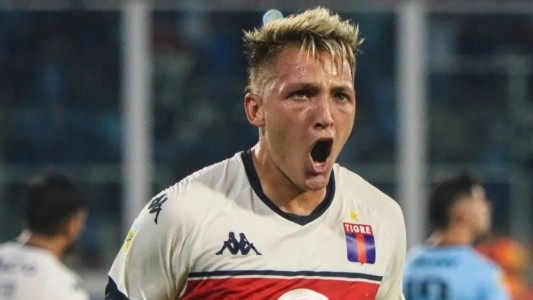 Con dos goles de Mateo Retegui, Tigre venció a Belgrano en Córdoba