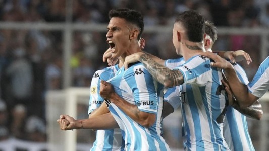 Racing venció a Lanús y le cortó el invicto