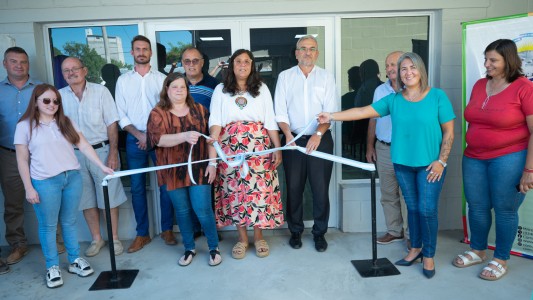 Se inauguró el primer Punto Violeta del año en María Juana: el segundo en el departamento Castellanos