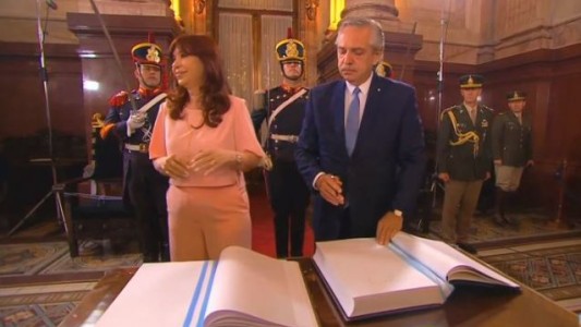 Así fue el reencuentro entre Alberto Fernández y Cristina Kirchner