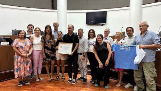 El cervecero Gabriel Andruszczyszyn fue reconocido como "Santafesino destacado"