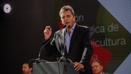 "Dólar vino" desde abril, el anuncio de Massa en el lanzamiento de la vendimia