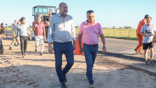 “Ruta provincial 70-Ruta Segura”: Perotti supervisó las obras del tramo Santa Fe-Rafaela