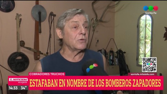 Falsos cobradores: estafan en nombre de los Bomberos Zapadores