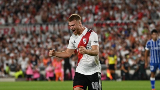 River venció a Godoy Cruz y quedó como escolta del campeonato