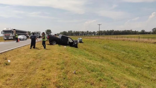 El hijo menor de Ramón Díaz sufrió un accidente automovilístico y murió su esposa