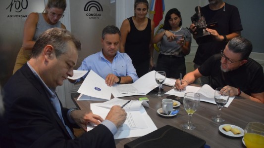 Terrenos nacionales en la ciudad: El Concejo firmó convenio con UTN y UCSF