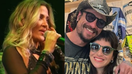 Los dardos de Jimena Barón contra Daniel Osvaldo y Gianinna Maradona en medio de un show