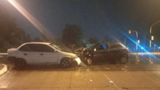 Cuatro heridos tras un fuerte choque en la Ruta Provincial 1