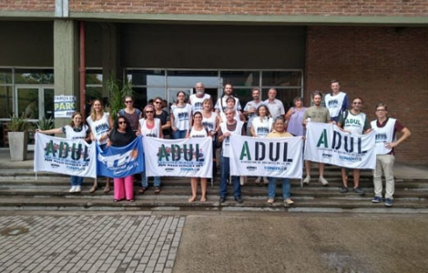 Los docentes universitarios nucleados en ADUL paran durante toda la semana