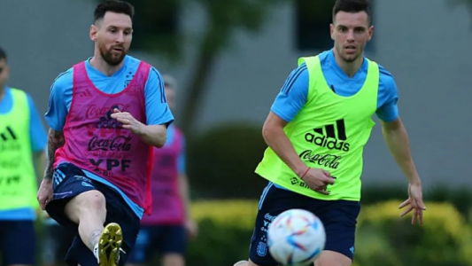 Scaloni define el equipo antes del viaje relámpago a Paraguay