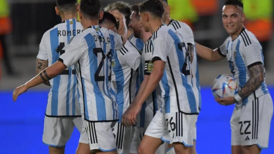 El posible 11 titular de Scaloni para enfrentar esta noche a Curazao